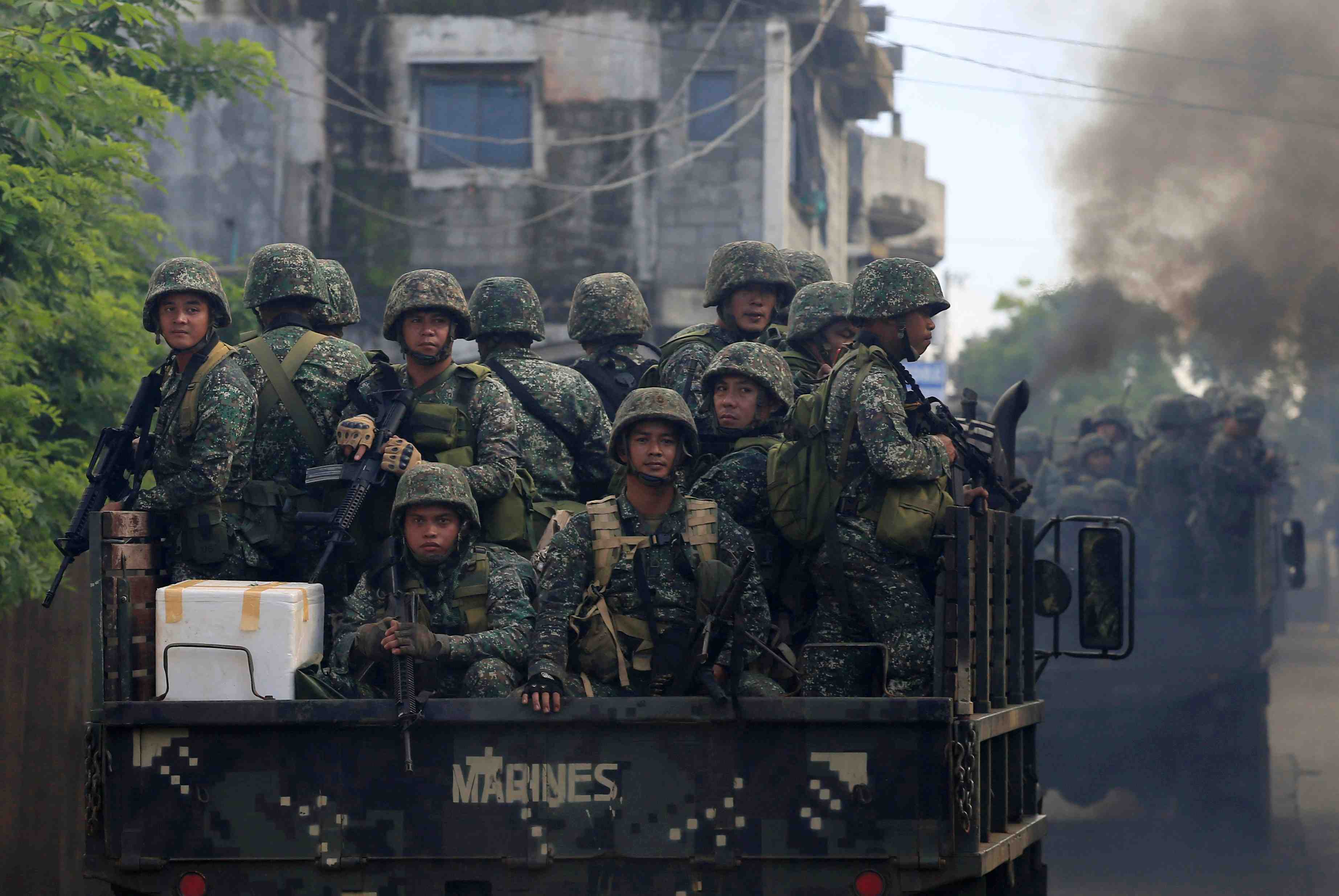 Philippines: les forces us participent a la liberation de marawi