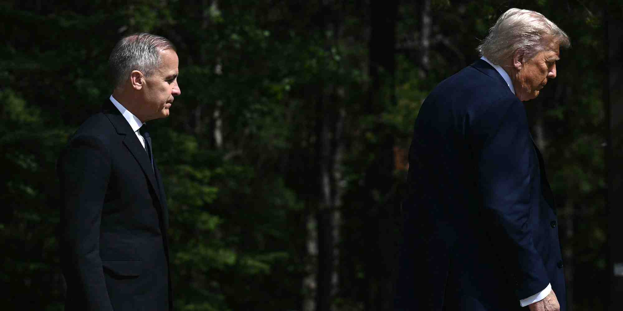 Mark Carney, le Premier ministre canadien et Donald Trump, le président américain (photo d’illustration).