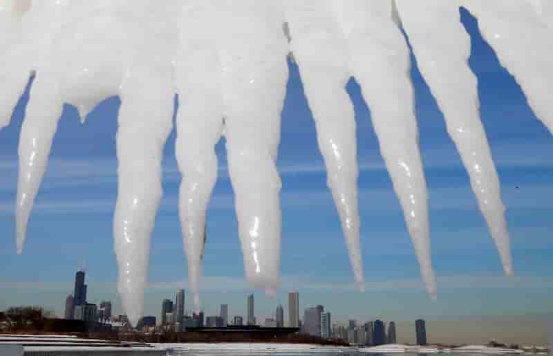 Le froid a ralenti la croissance dans certaines régions aux USA