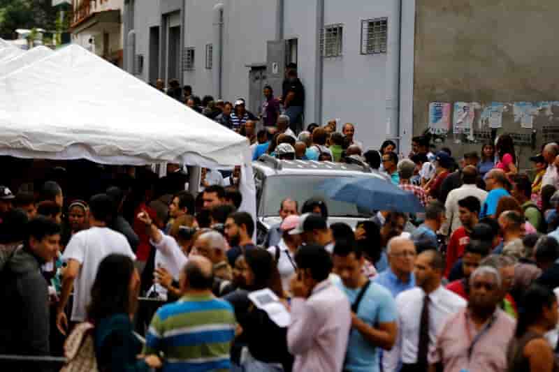 Mobilisation de l'opposition au venezuela