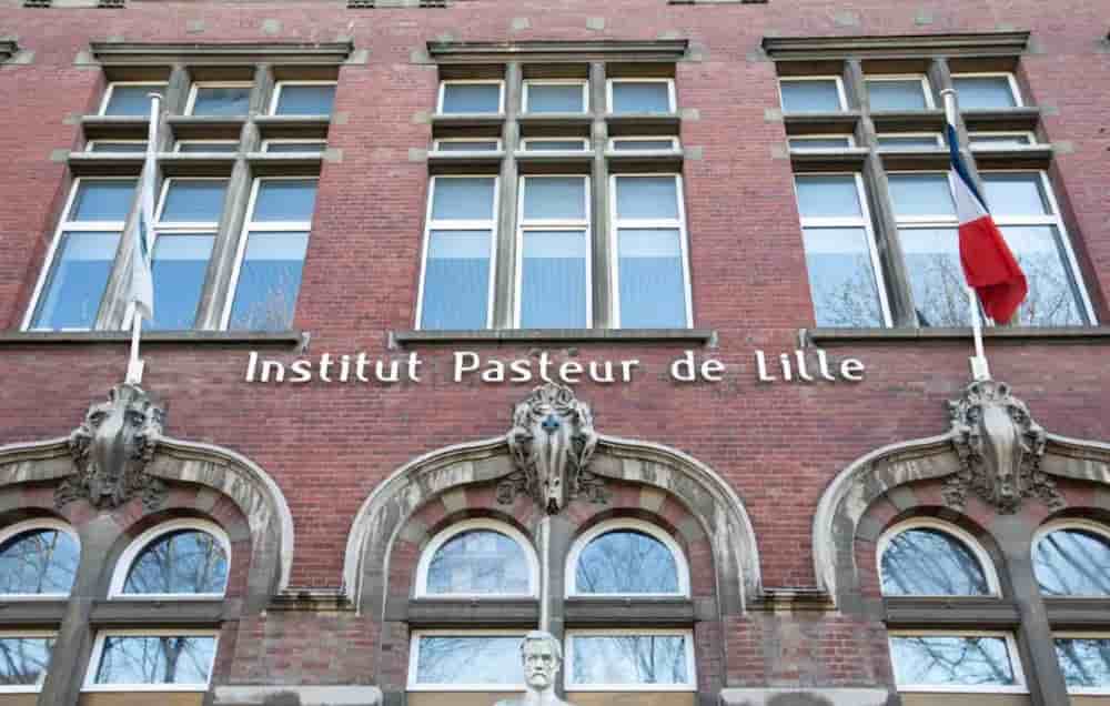 La façade de l'Institut Pasteur de Lille