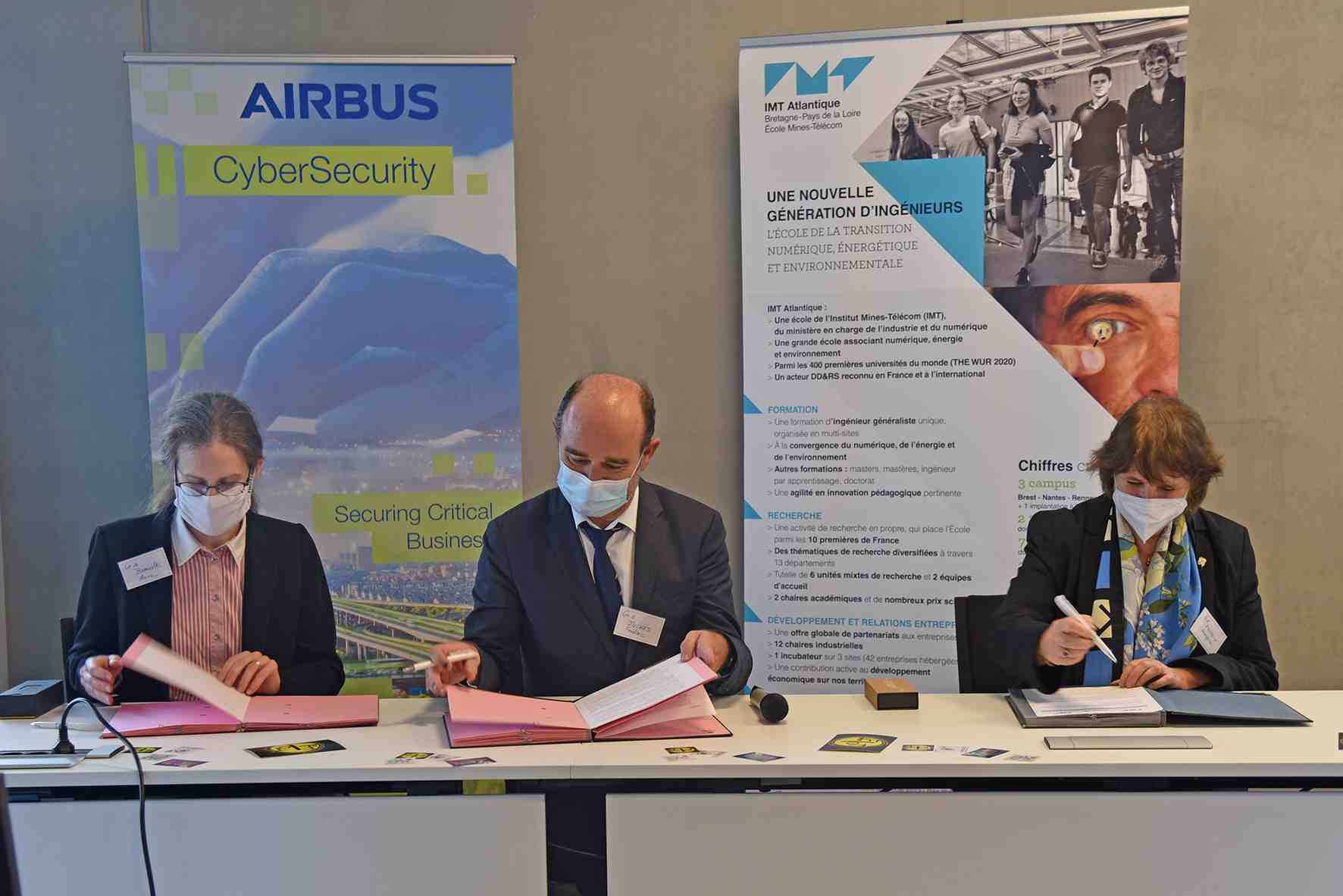 convention Airbus CyberSecurity/IMT Atlantique