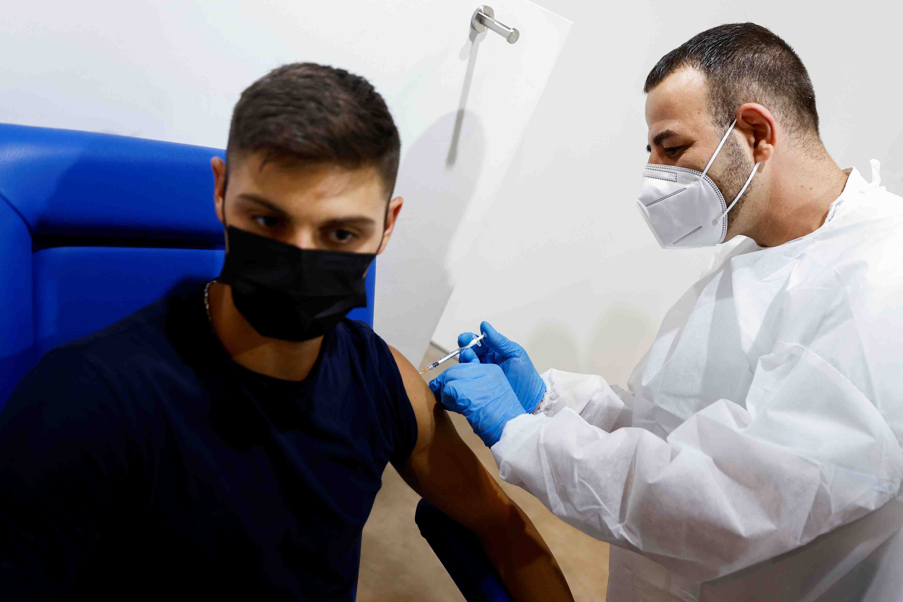 Plus de 80% de la population italienne de plus de 12 ans vaccinee