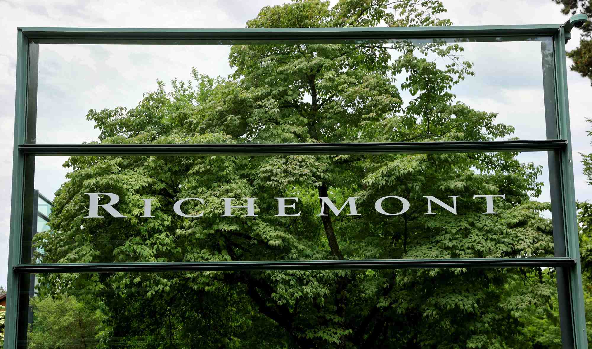 Le siege de l'entreprise de luxe richemont