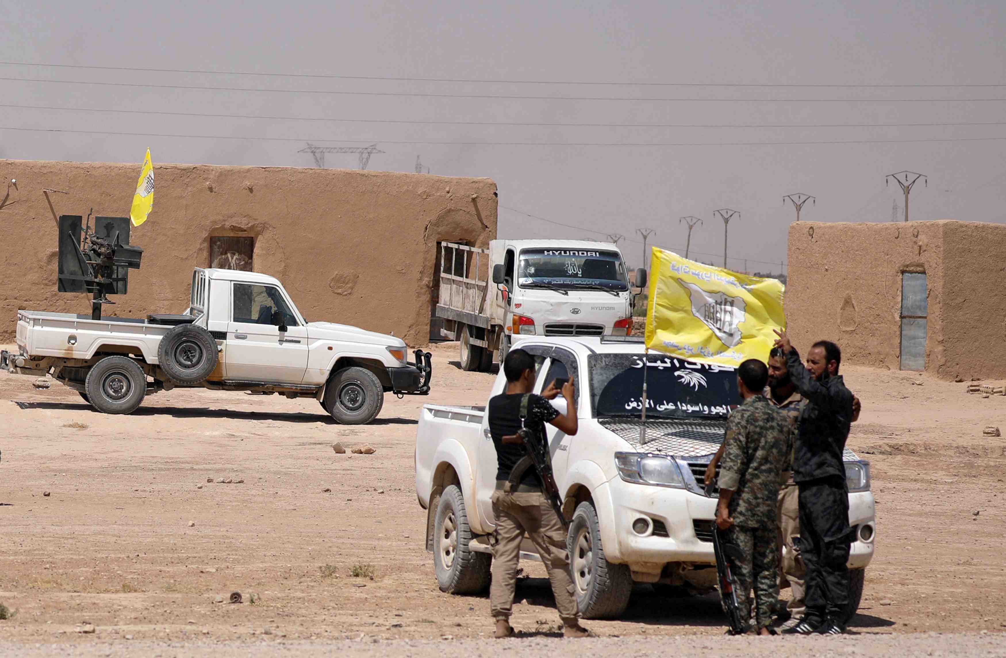 Syrie: un convoi humanitaire arrive a dair az zour