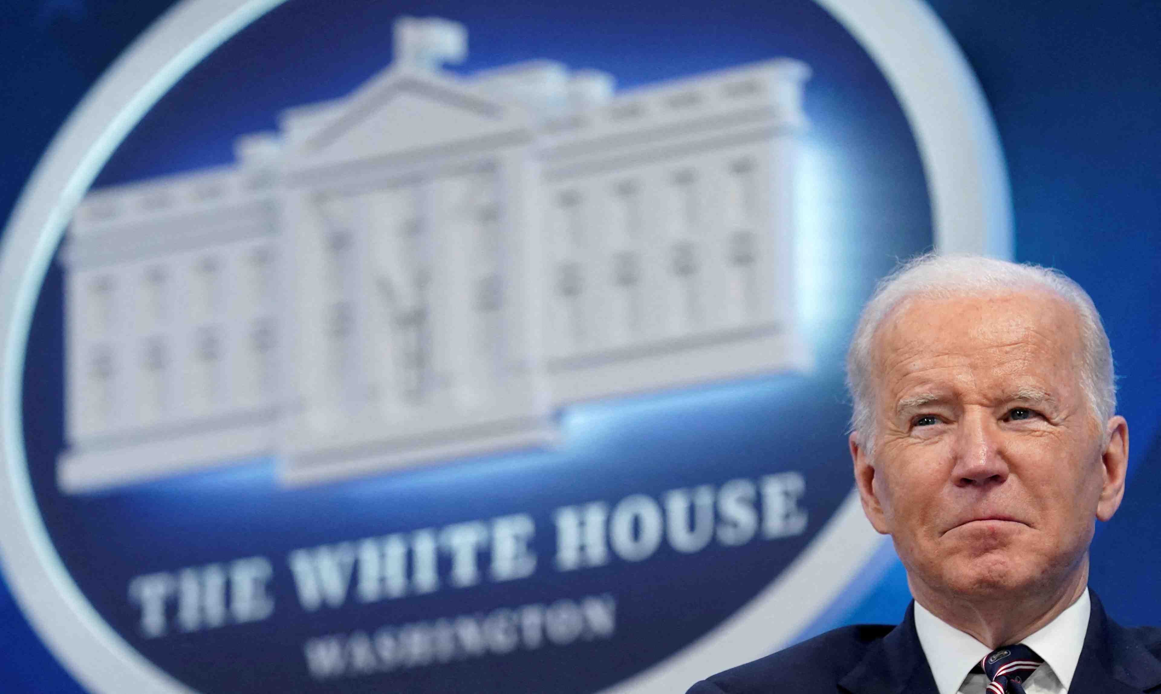 Ukraine: biden declare que les etats-unis et leurs allies repondront a l'attaque "injustifiee" de la russie