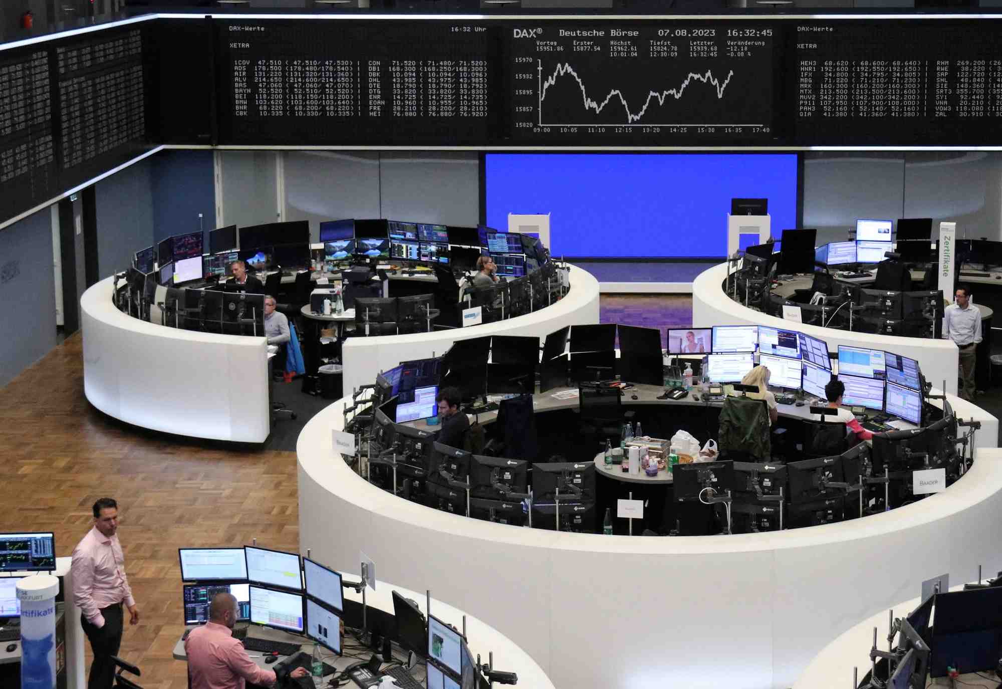 La bourse de francfort