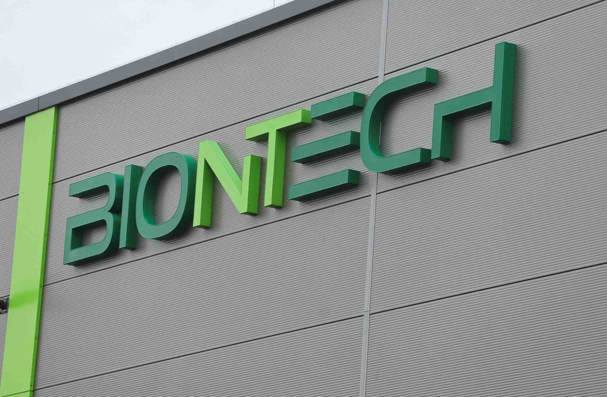 Le logo de biontech