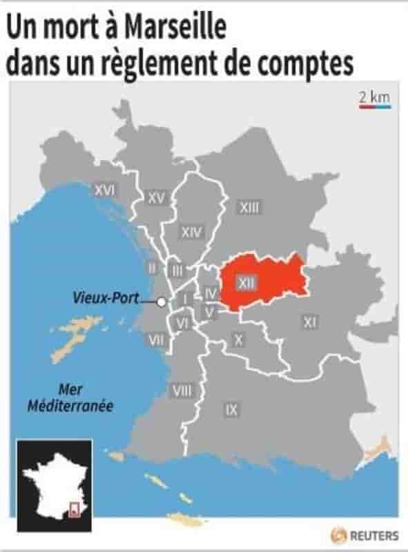Un mort a marseille dans un reglement de comptes