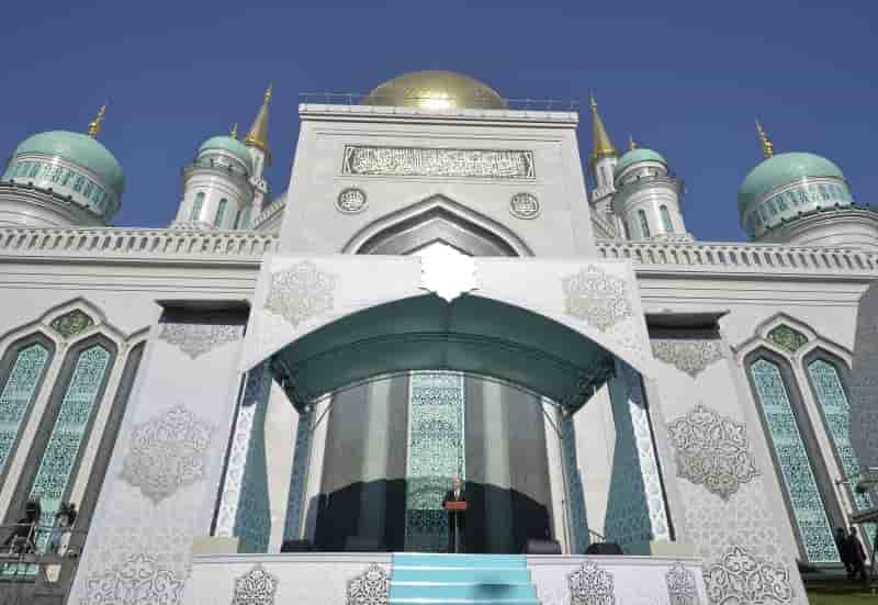 Inauguration de la nouvelle grande mosquee a moscou