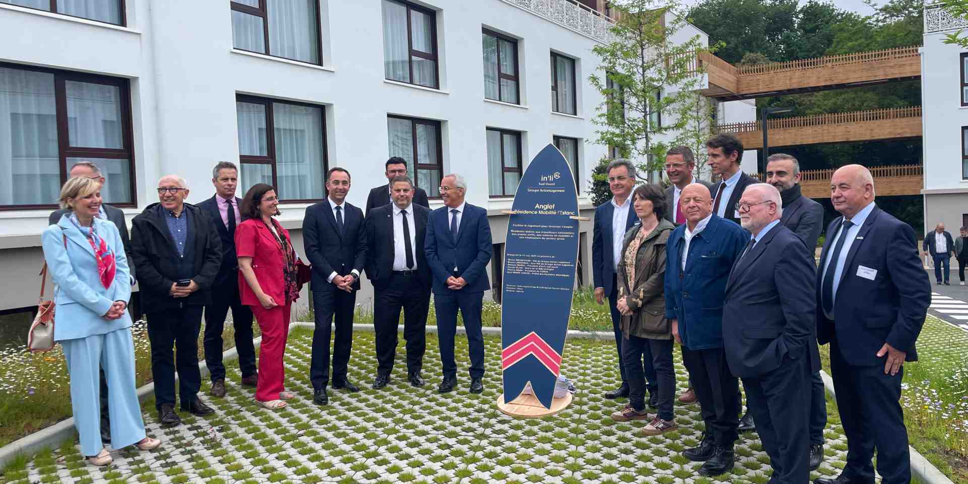 Une résidence de 147 logements dédiés aux travailleurs saisonniers a été inaugurée à Anglet jeudi 15 mai 2025.