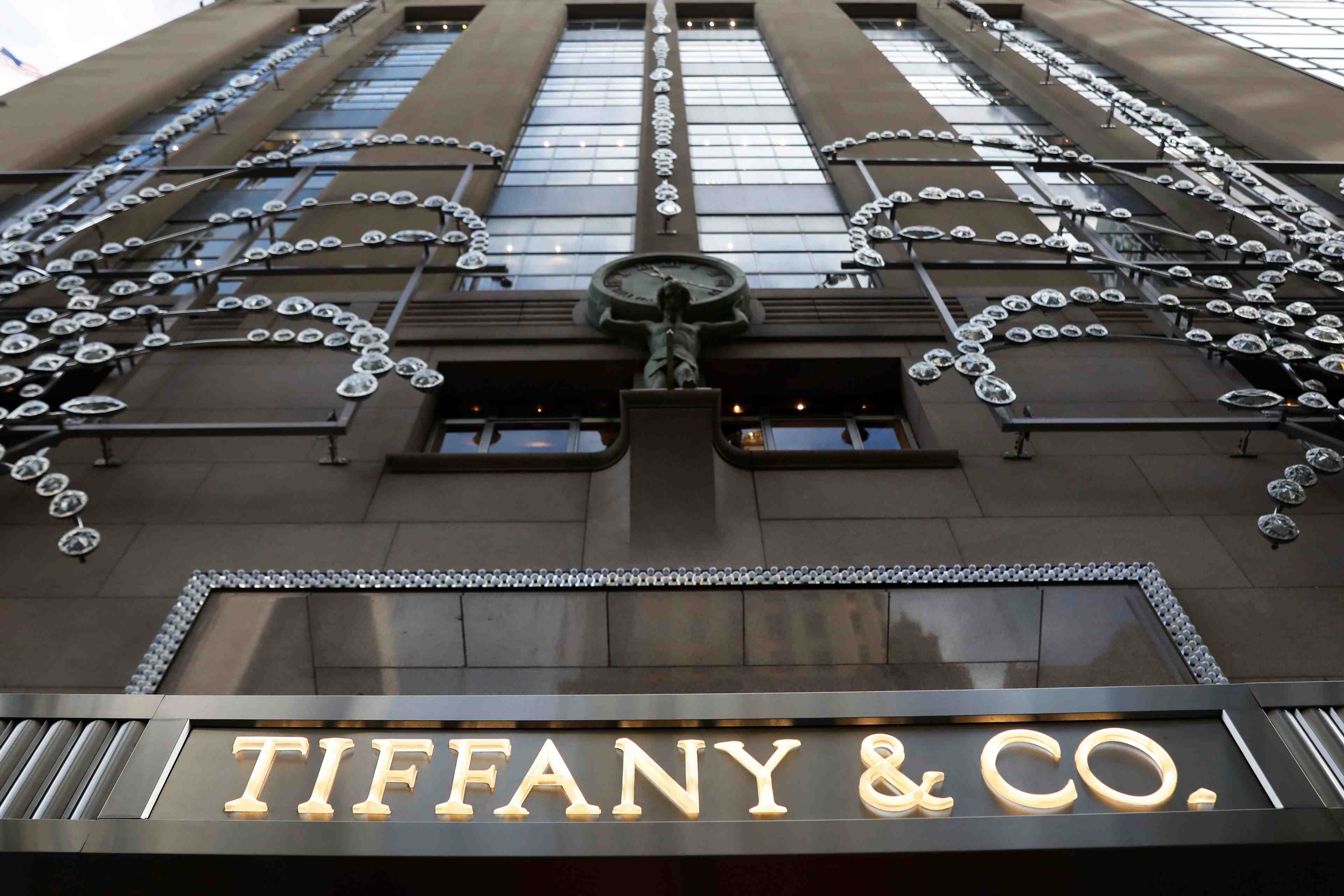 Tiffany a suivre a wall street
