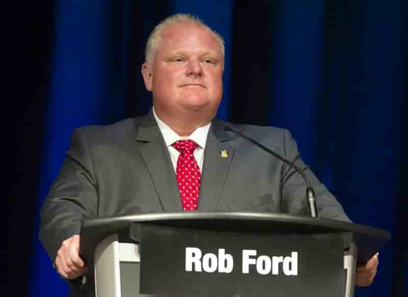 Atteint d'une tumeur, Rob Ford renonce à la mairie de Toronto