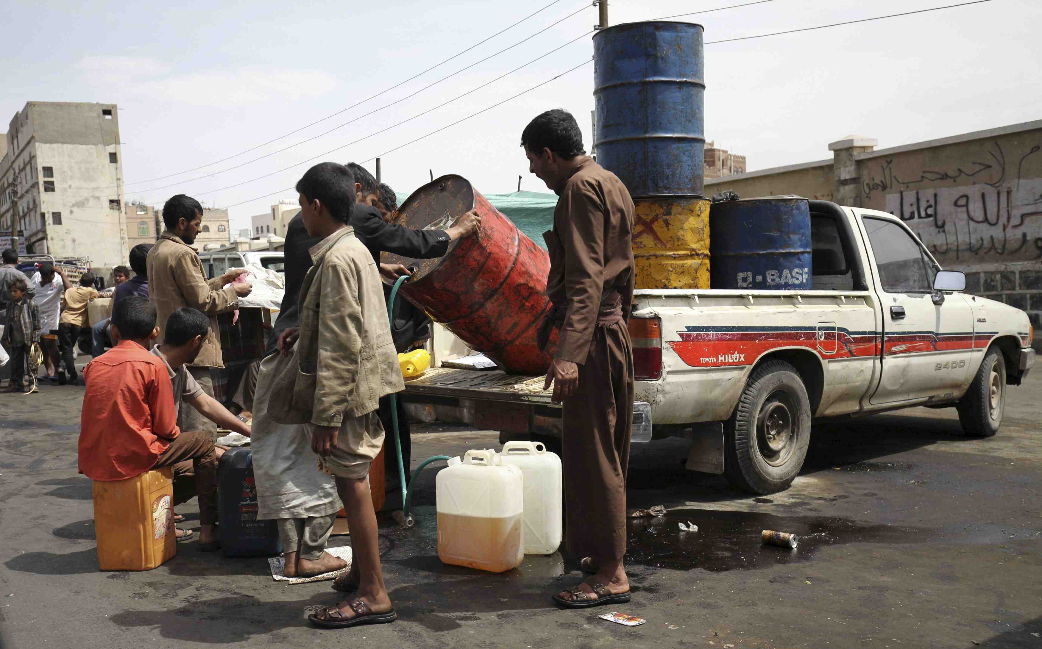 Ses ports bloques, le yemen traverse une grave crise humanitaire
