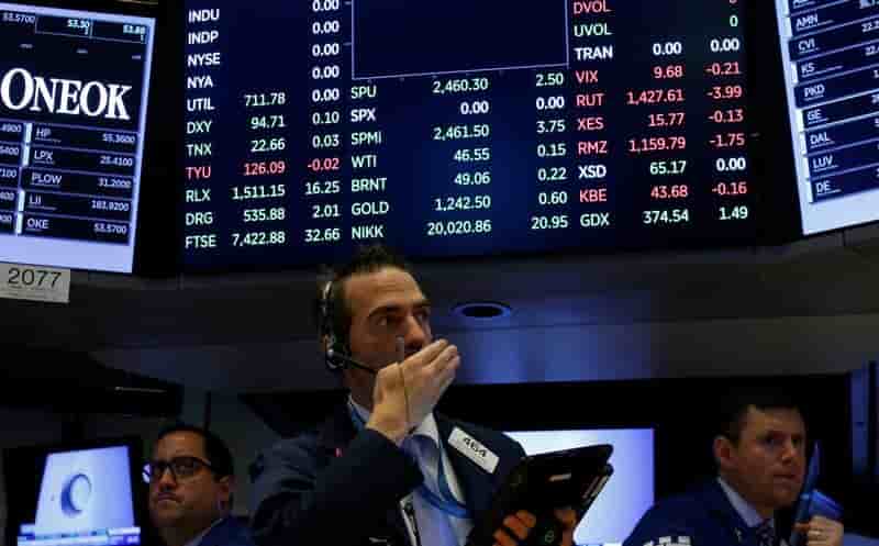New york finit en hausse moderee