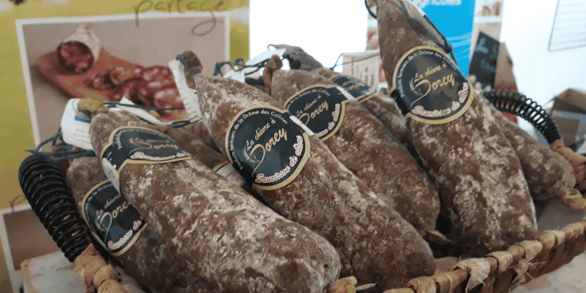 saucisson chèvre