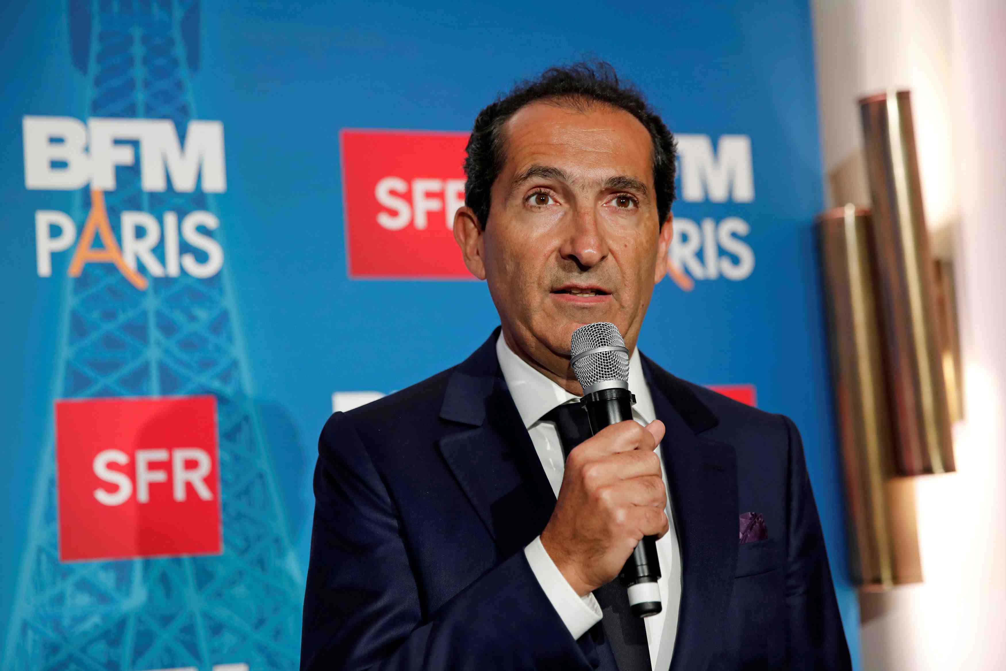 Drahi, nouvel actionnaire de bt, ne cherche pas a secouer le groupe