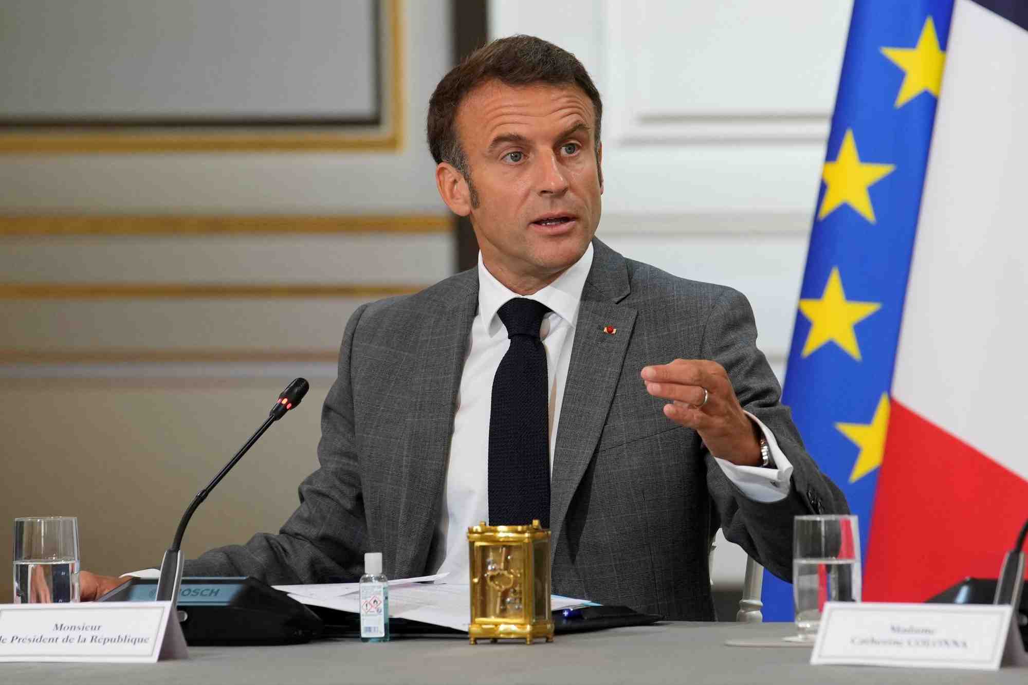 Emmanuel Macron a appelé l'Union européenne à accepter plus d'« intégration ».