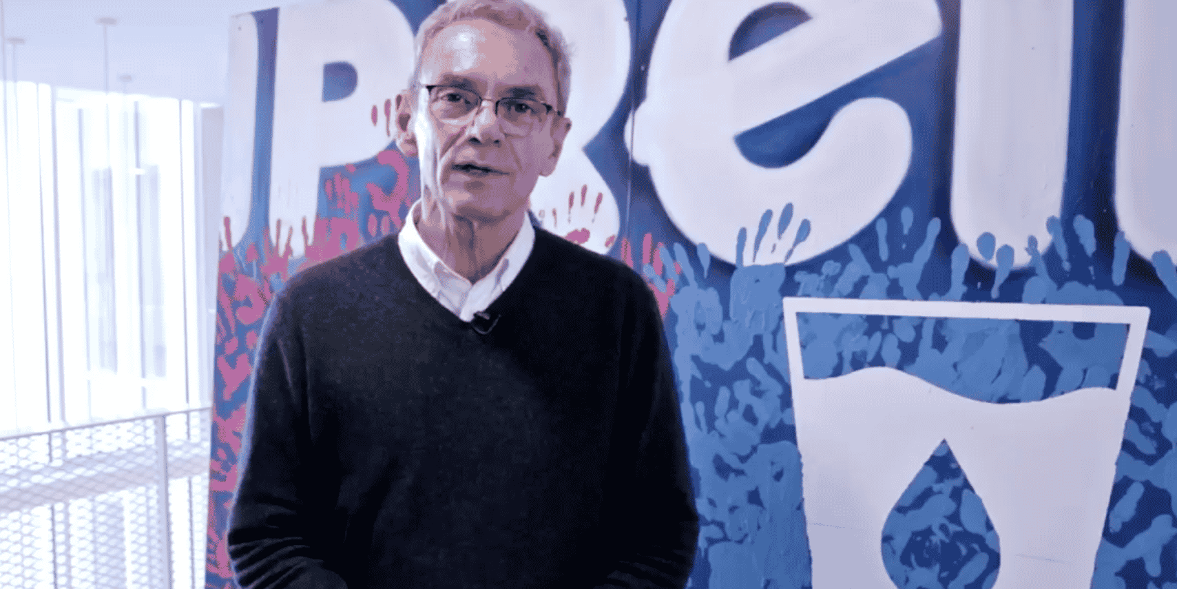 Eric Servat, directeur de l'ICIREWARD, Centre International UNESCO sur l'Eau, à Montpellier (capture d'écran).