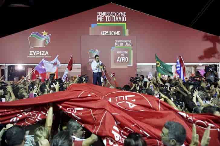 Syriza remporte les legislatives grecques