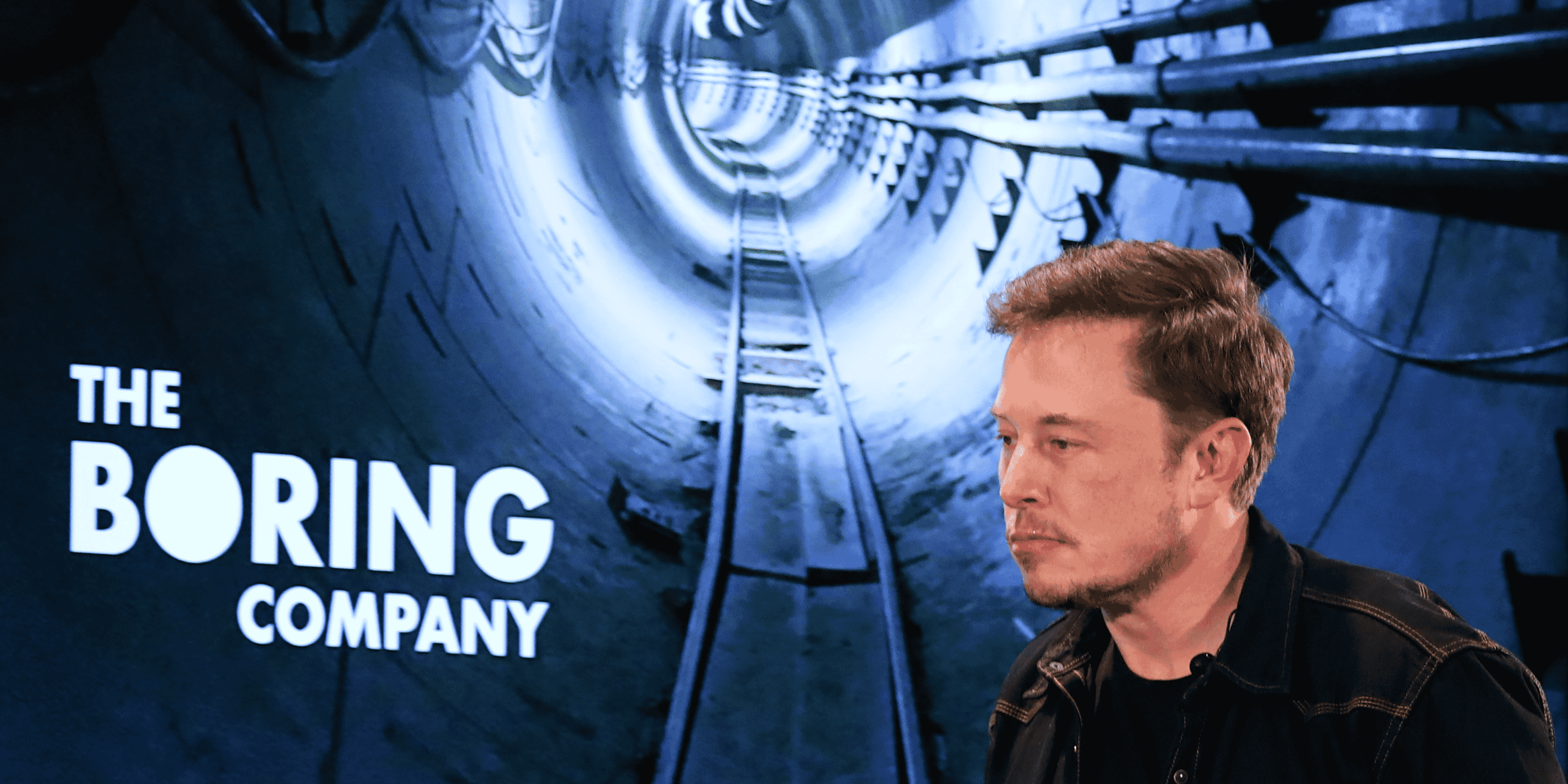 Musk, tunnel, Californie, Los Angeles, embouteillages,