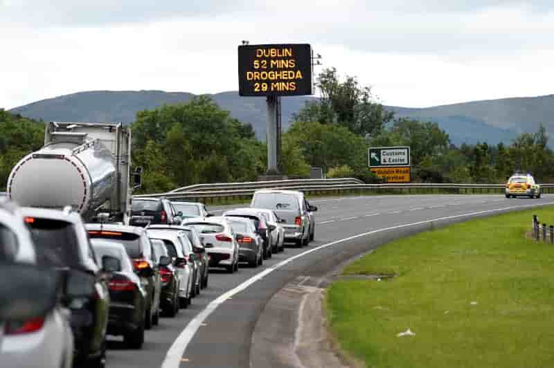 Policiers irlandais mobilises sur la frontiere en cas de brexit dur