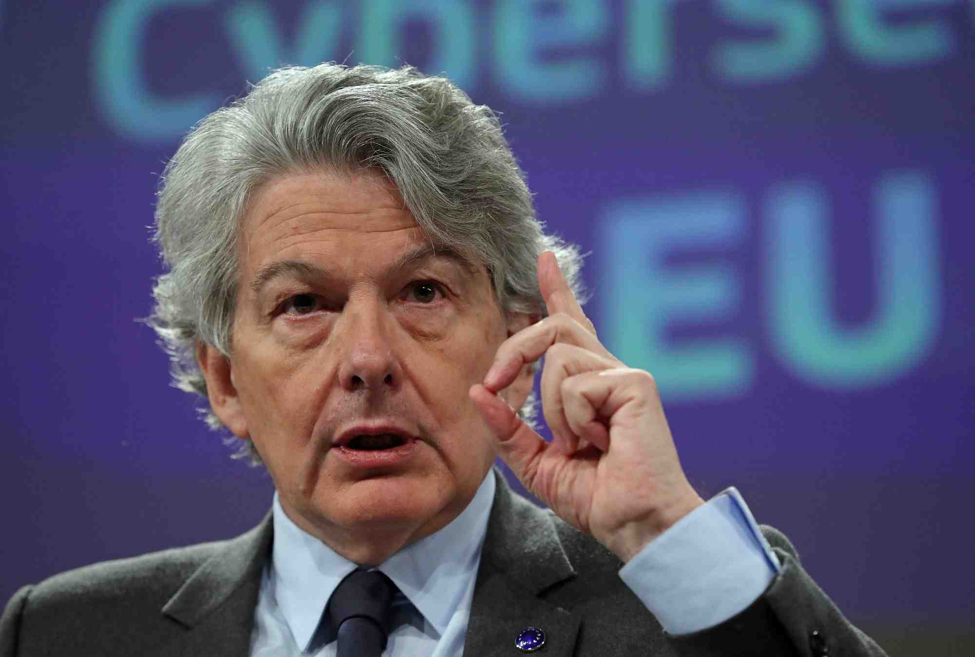 Thierry breton convaincu que les europeens "convergeront", ecarte un "risque alimentaire"
