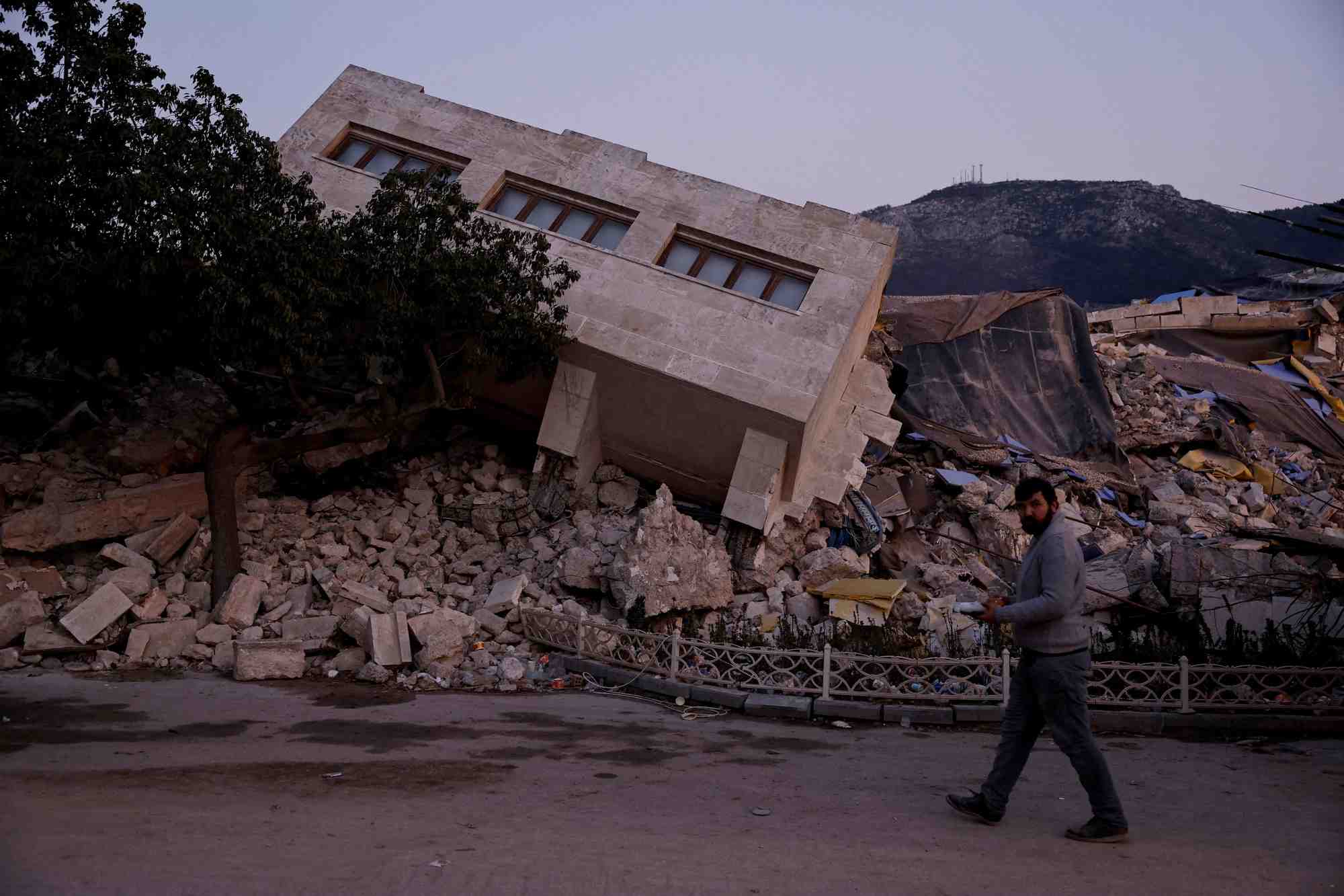 Consequences du tremblement de terre a antakya en turquie