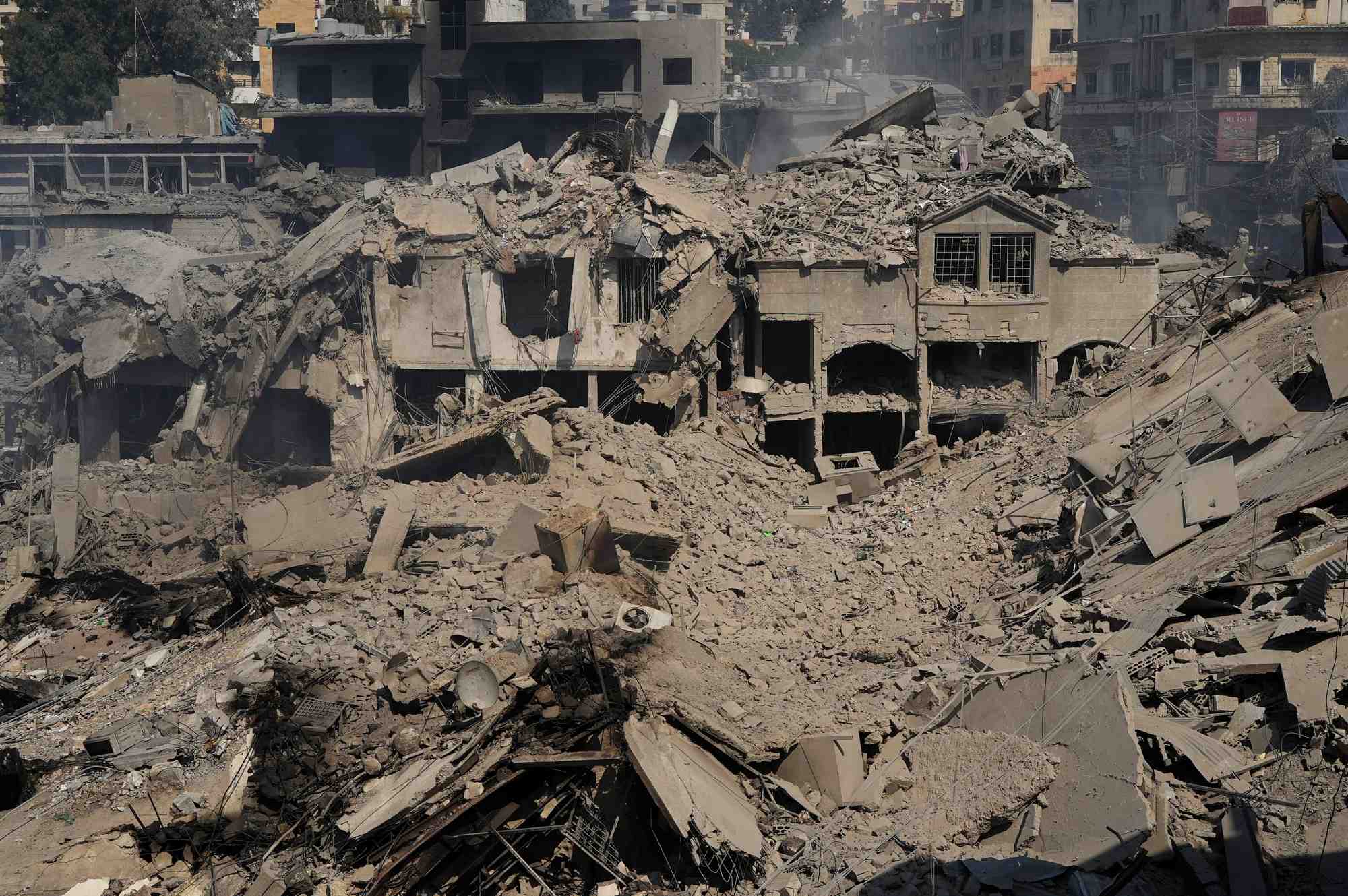 Frappes israeliennes dans la ville de nabatieh