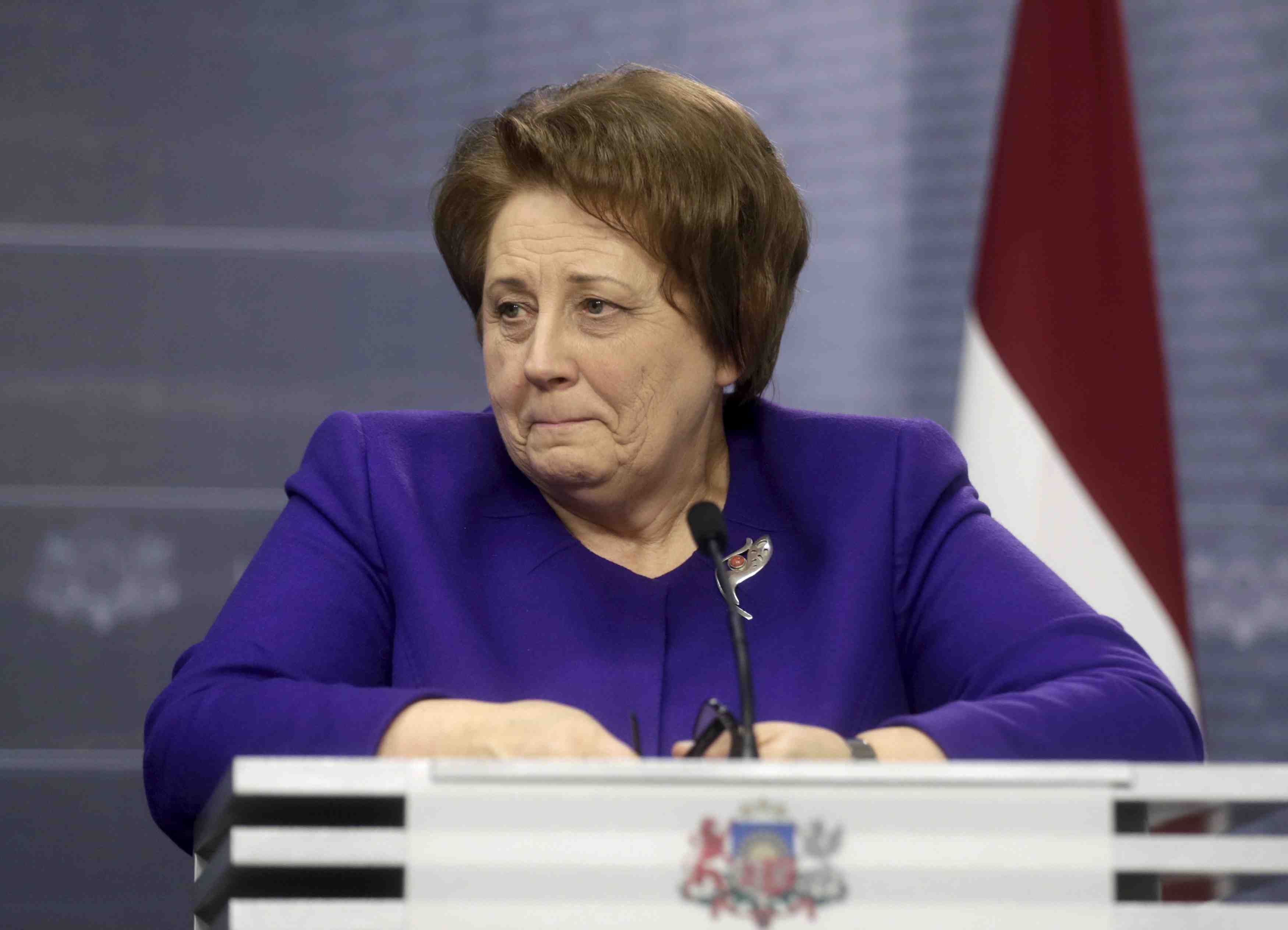 La premiere ministre lettone demissionne