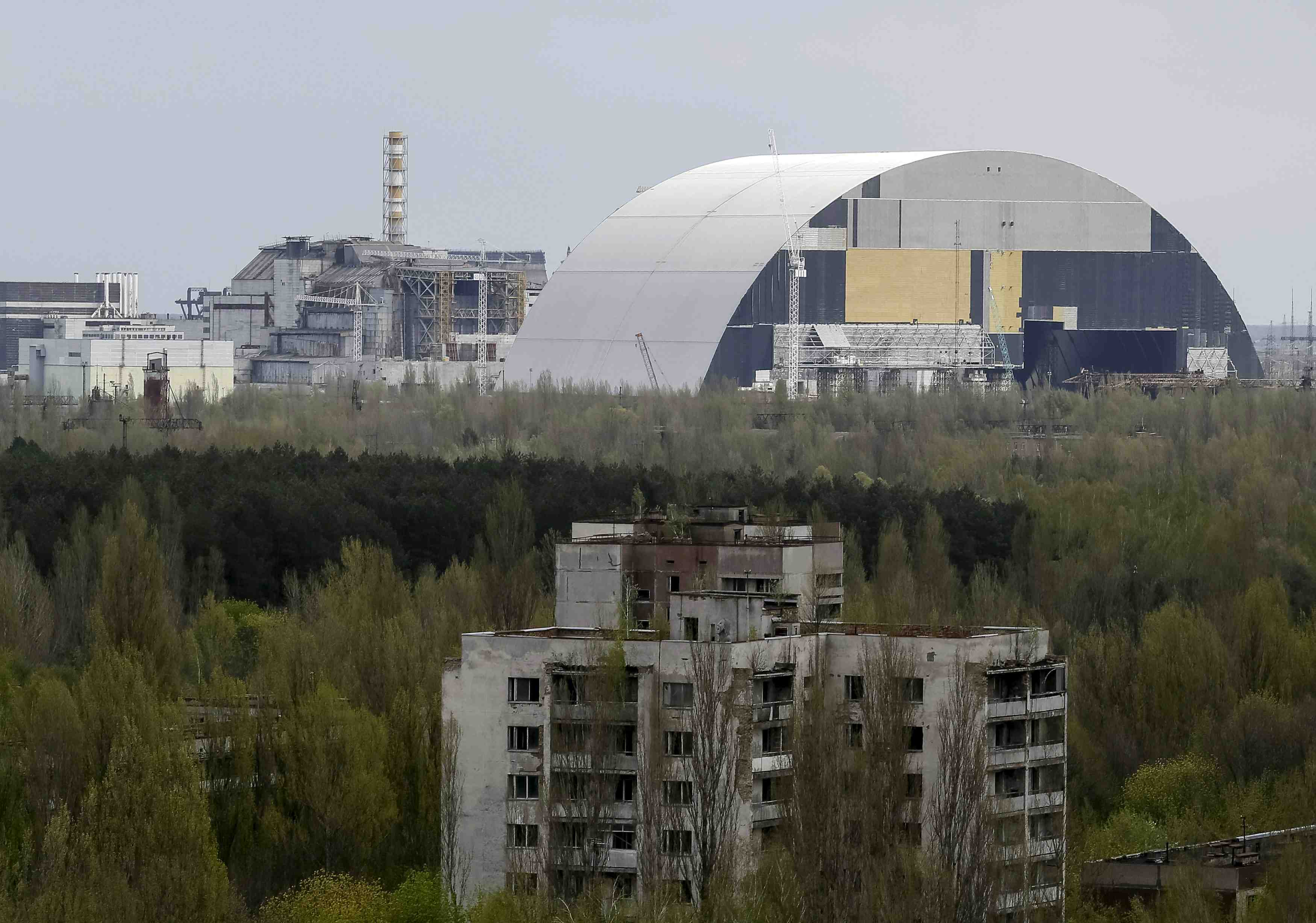 Des anciens riverains de la centrale de tchernobyl de retour sur les lieux