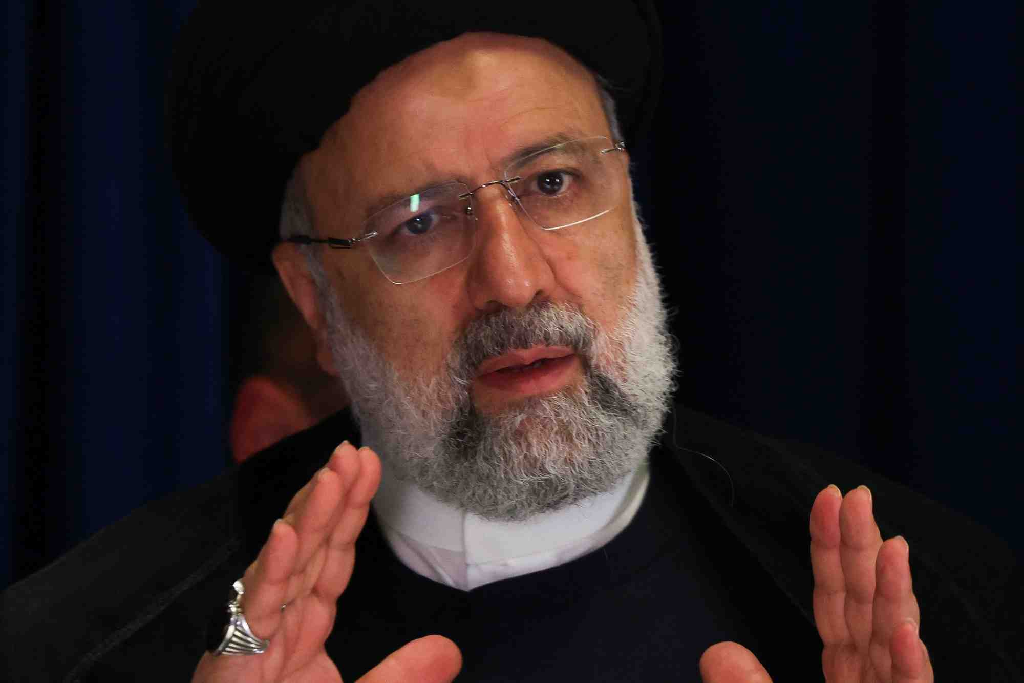 Photo du president iranien ebrahim raissi