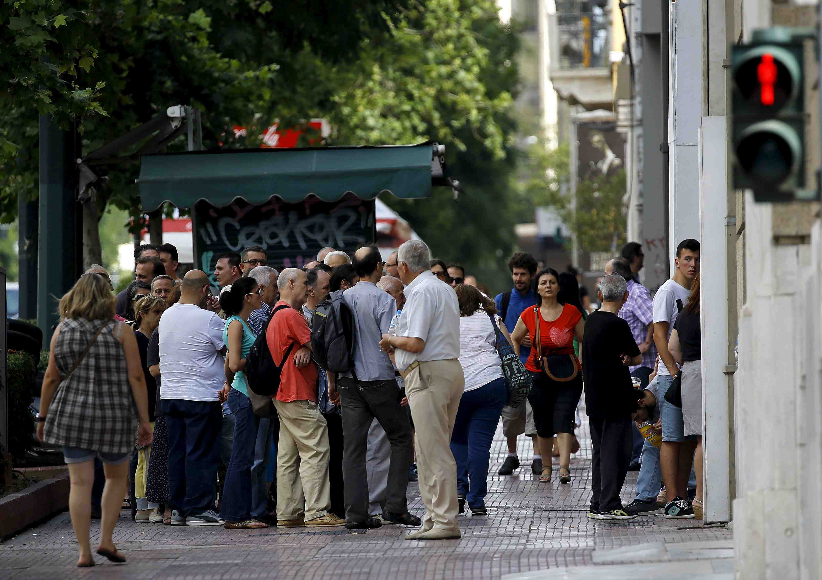 Les banques grecques seront fermees lundi