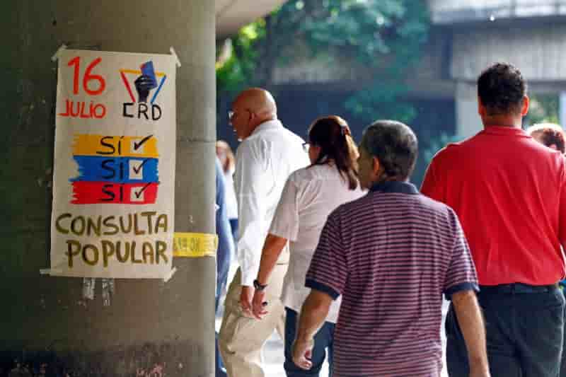 L'opposition venezuelienne organise son referendum officieux