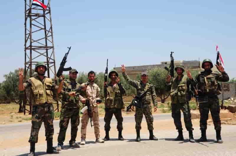 L'armee syrienne proche de s'emparer d'un poste-frontiere avec la jordanie