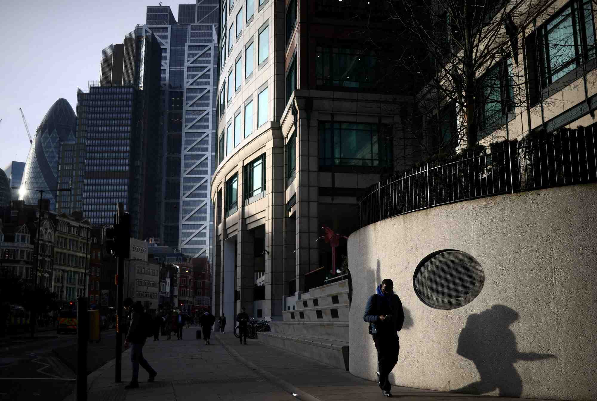 La city, le district financier de londres