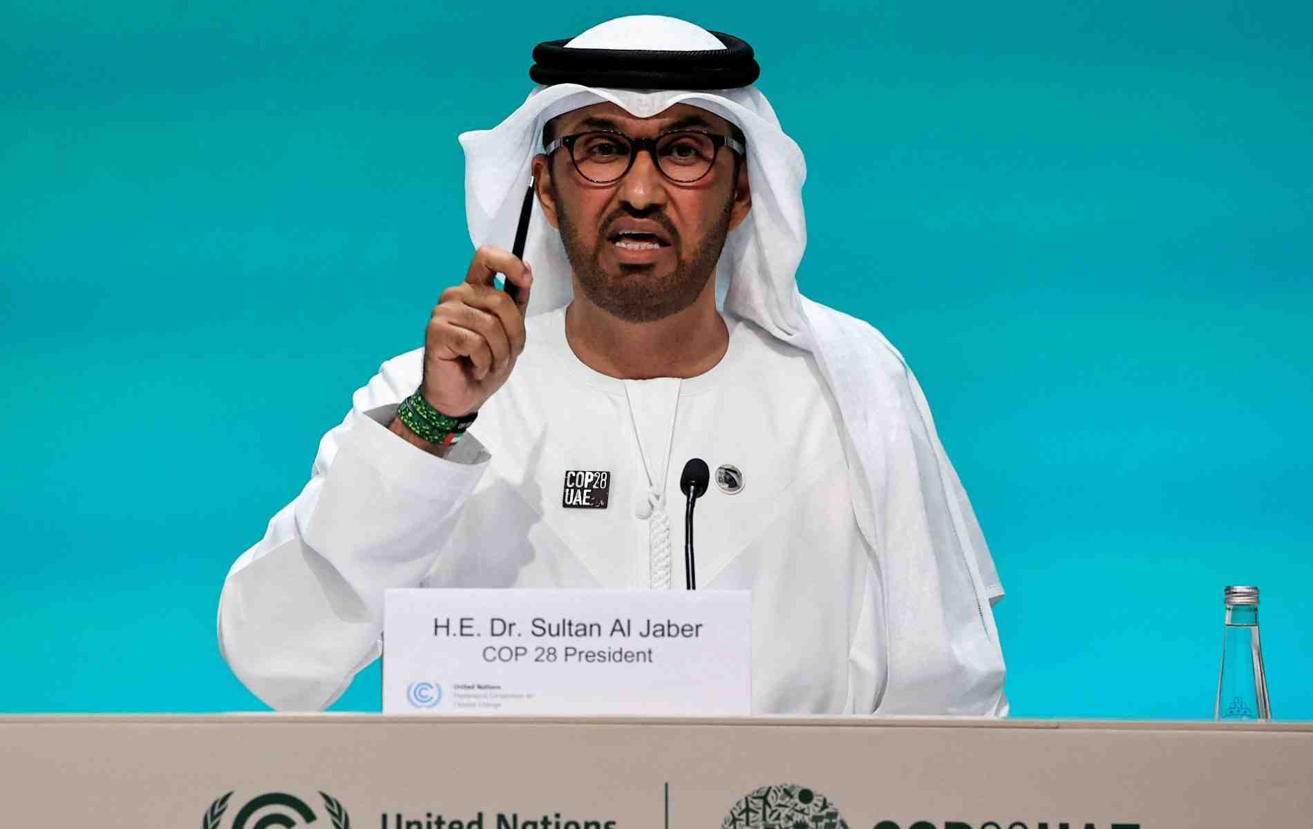 Ce lundi, Sultan Al Jaber s'est dit « surpris par les tentatives constantes et répétées de saper le travail de la présidence de la COP28 ».