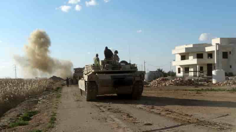 Les forces irakiennes avancent a l'est de ramadi