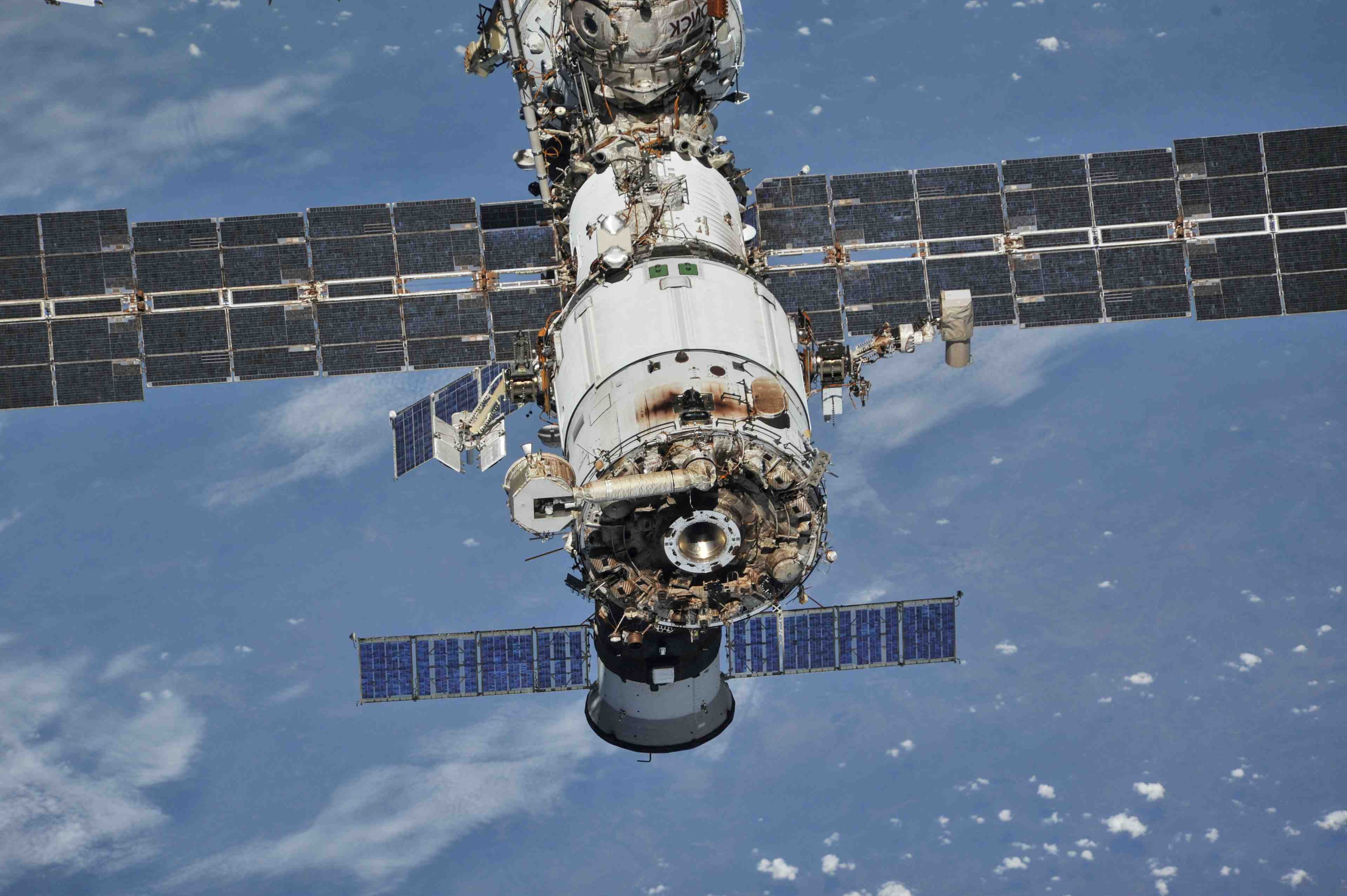 De la fumee detectee dans un module russe de l'iss
