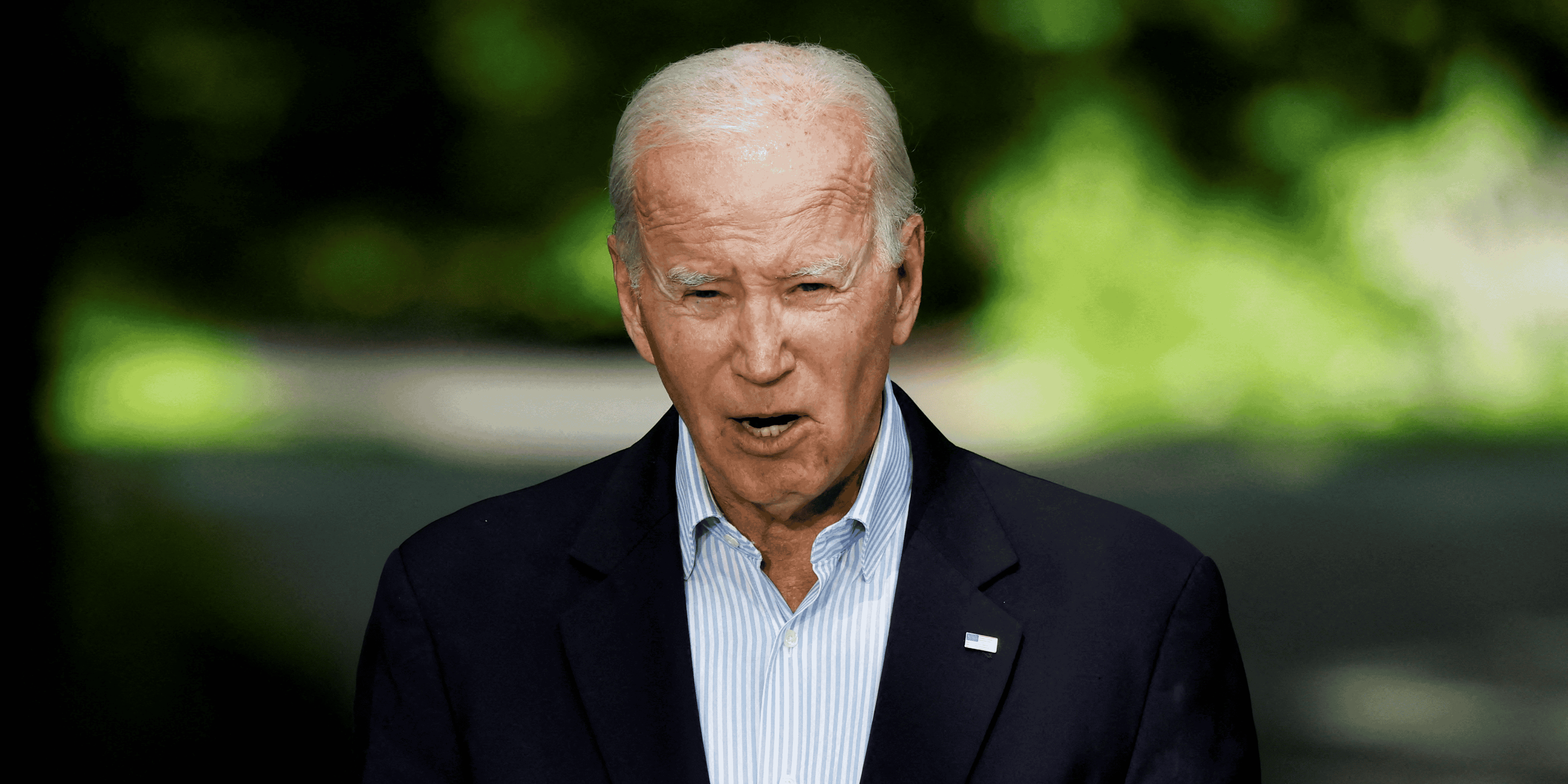 Le president americain joe biden