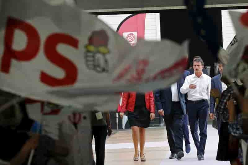 Valls, possible recours du ps a l'election presidentielle