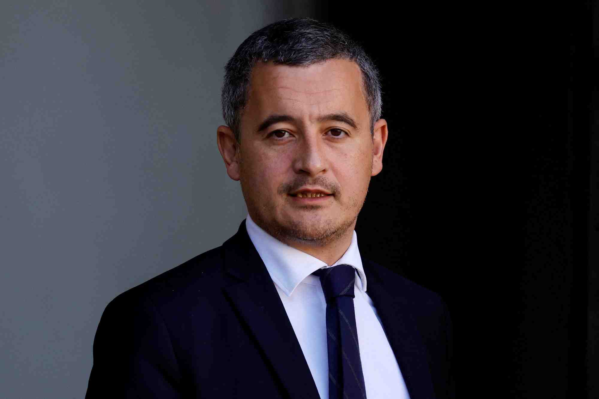 Photo du ministre de l'interieur, gerald darmanin
