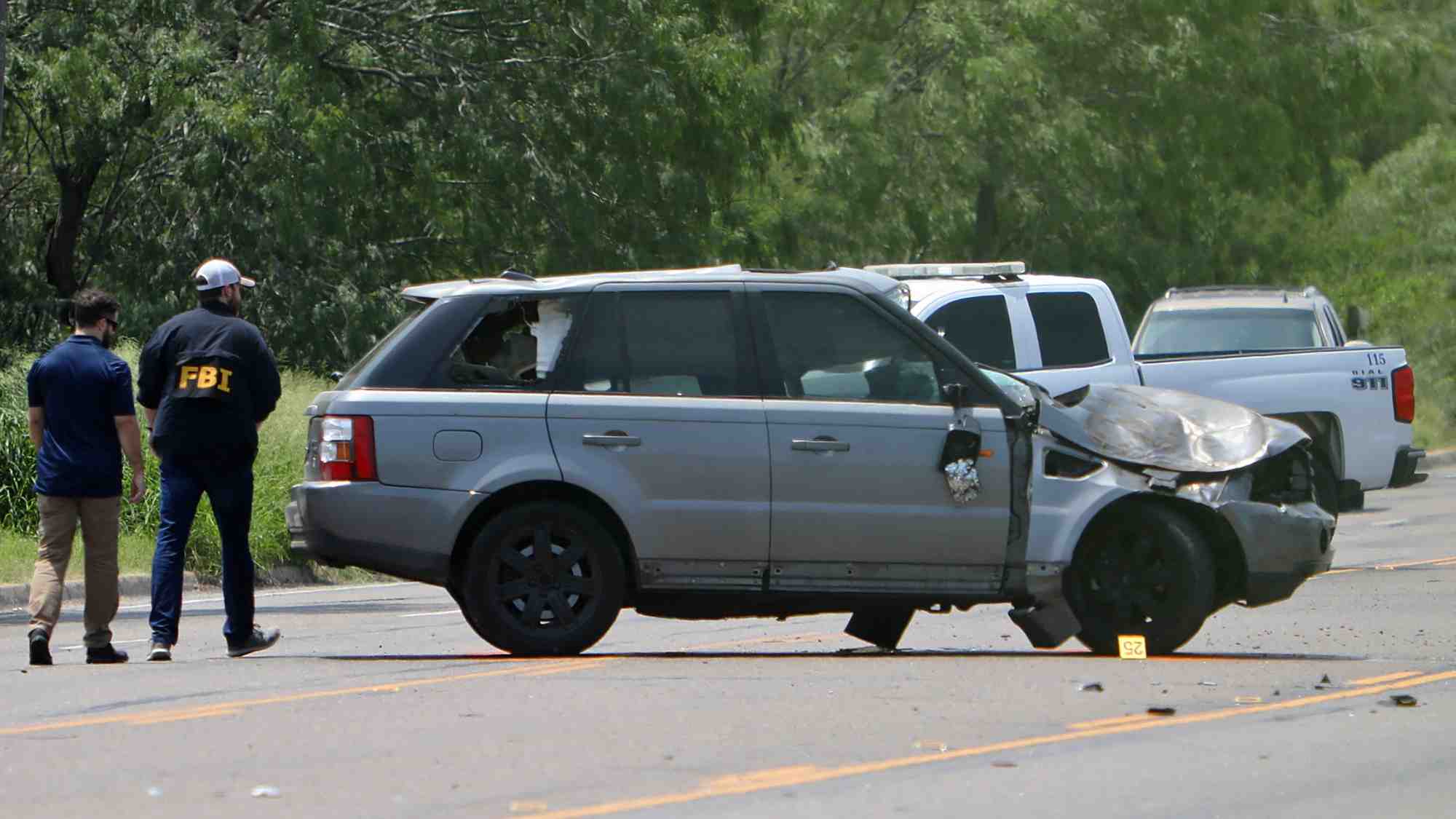 Une voiture heurte des pietons a brownsville