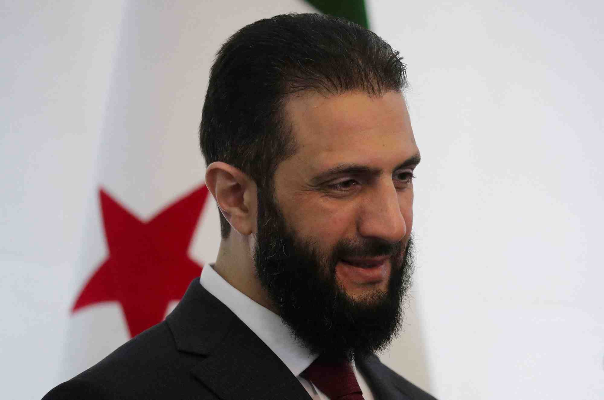 Ahmed al-Charaa, alias Mohamed Al-Joulani et ancien membre d'Al-Qaïda.
