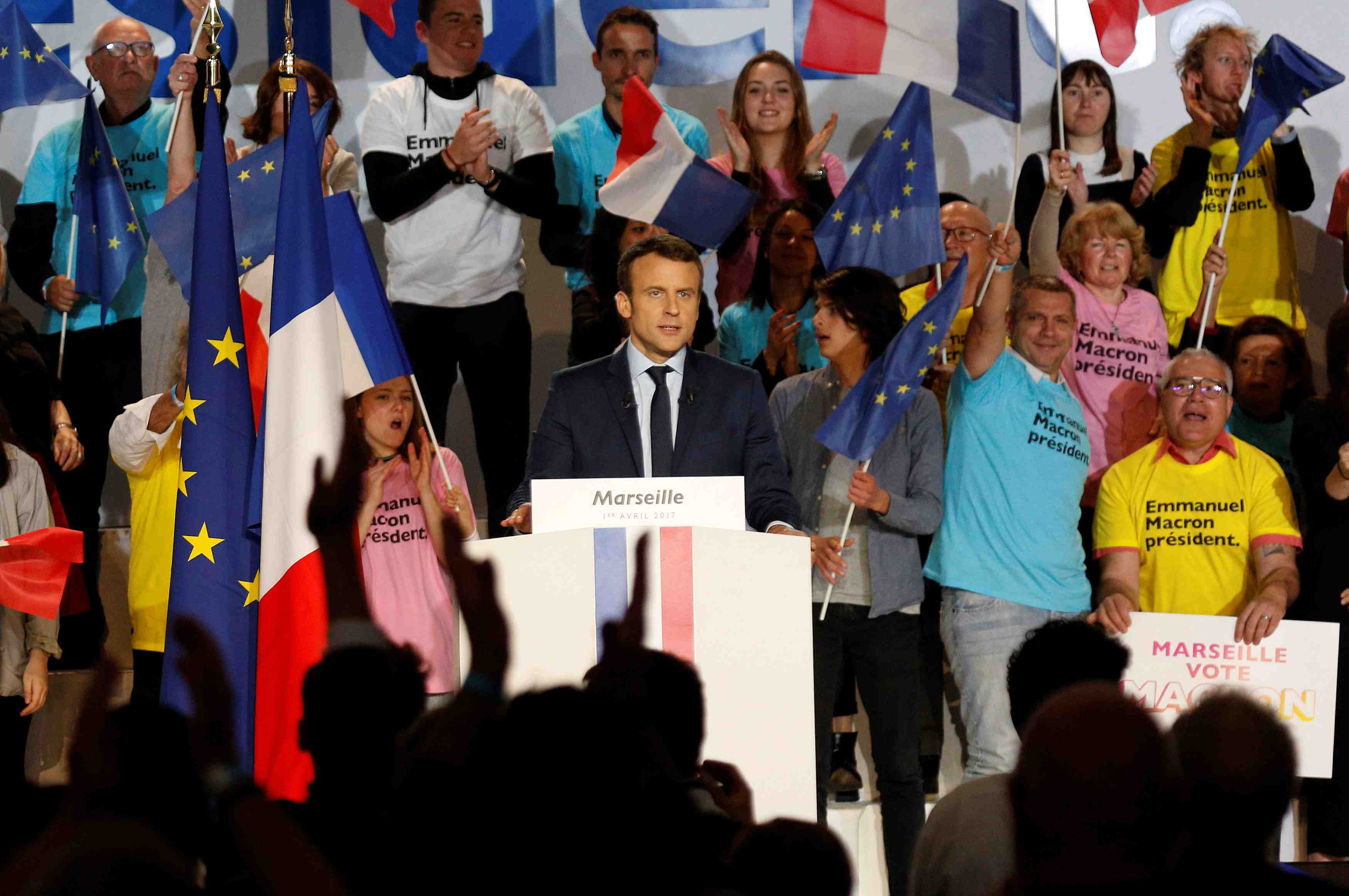 Marseille: derniere phase de campagne pour macron
