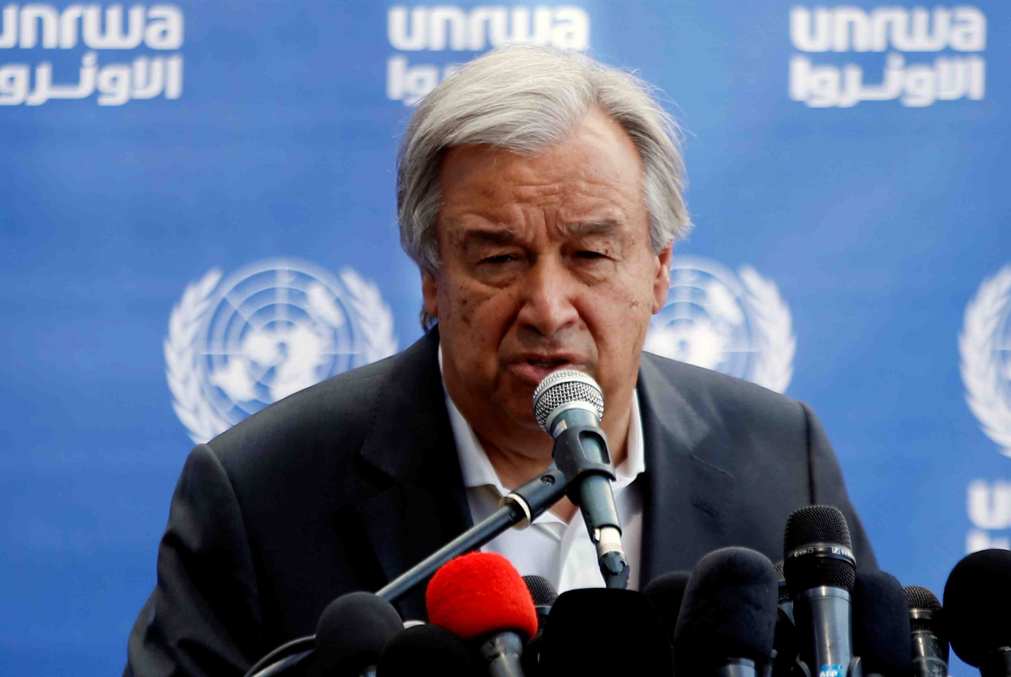 Guterres invite les palestiniens a la reconciliation
