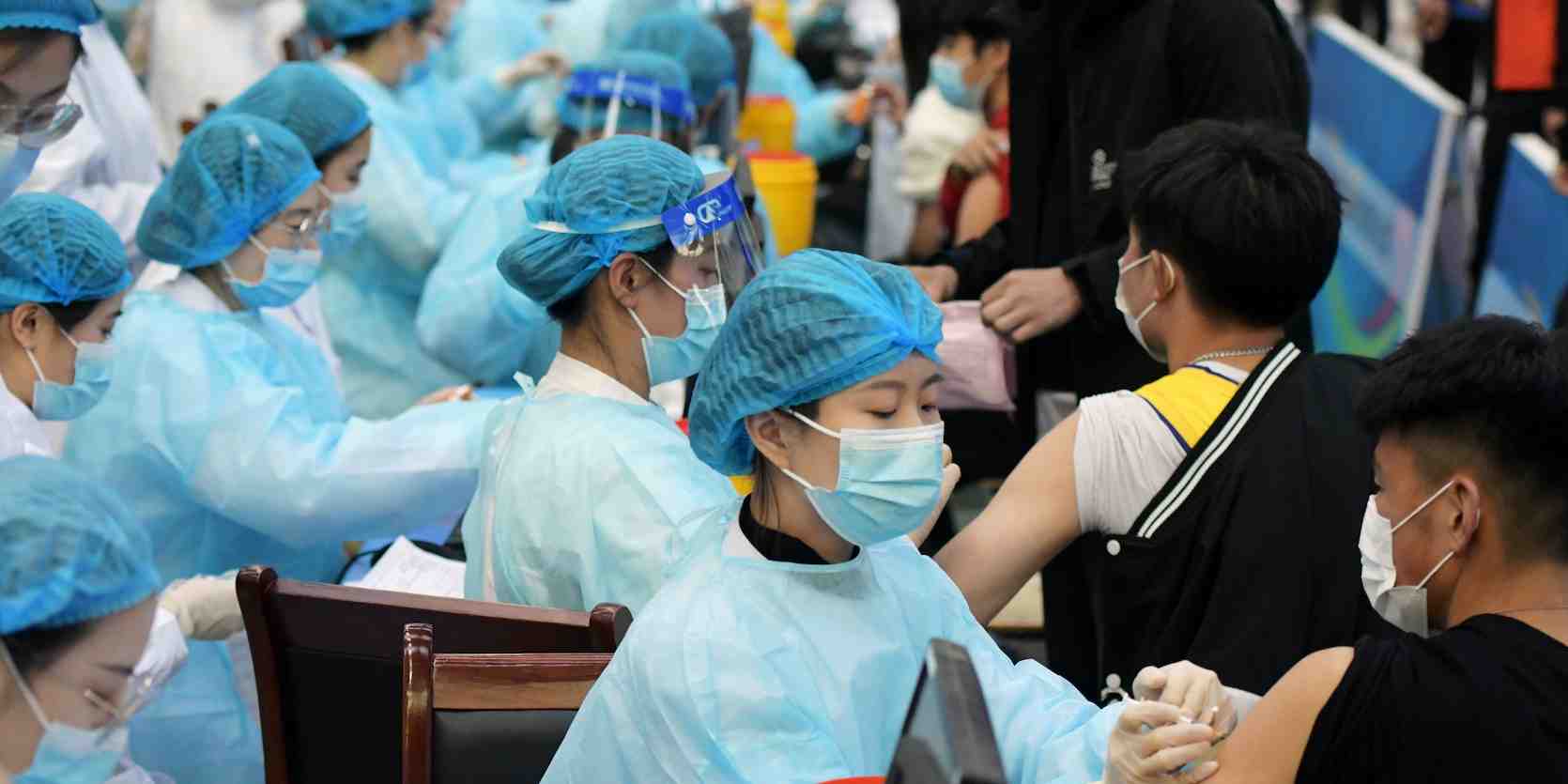 Vaccination en Chine