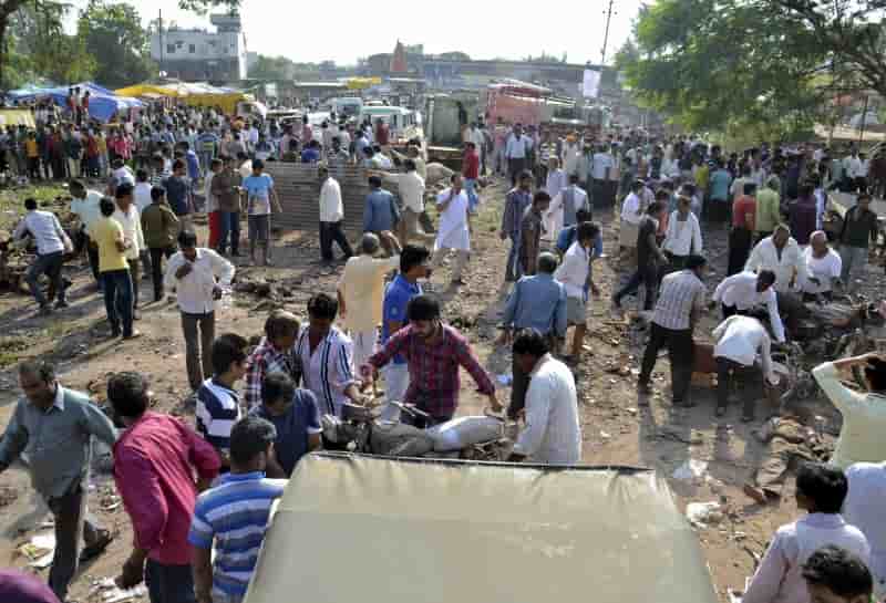 Le bilan de la double explosion dans le centre de l'inde s'alourdit