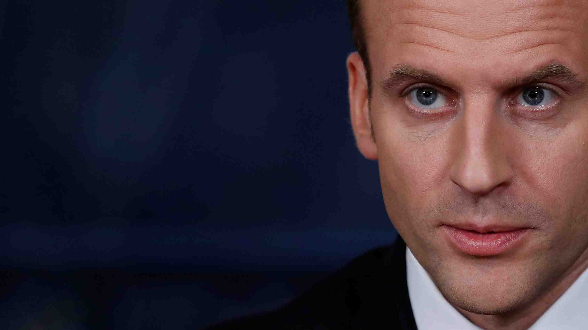 Macron preoccupe par les droits de douanes sur l'acier