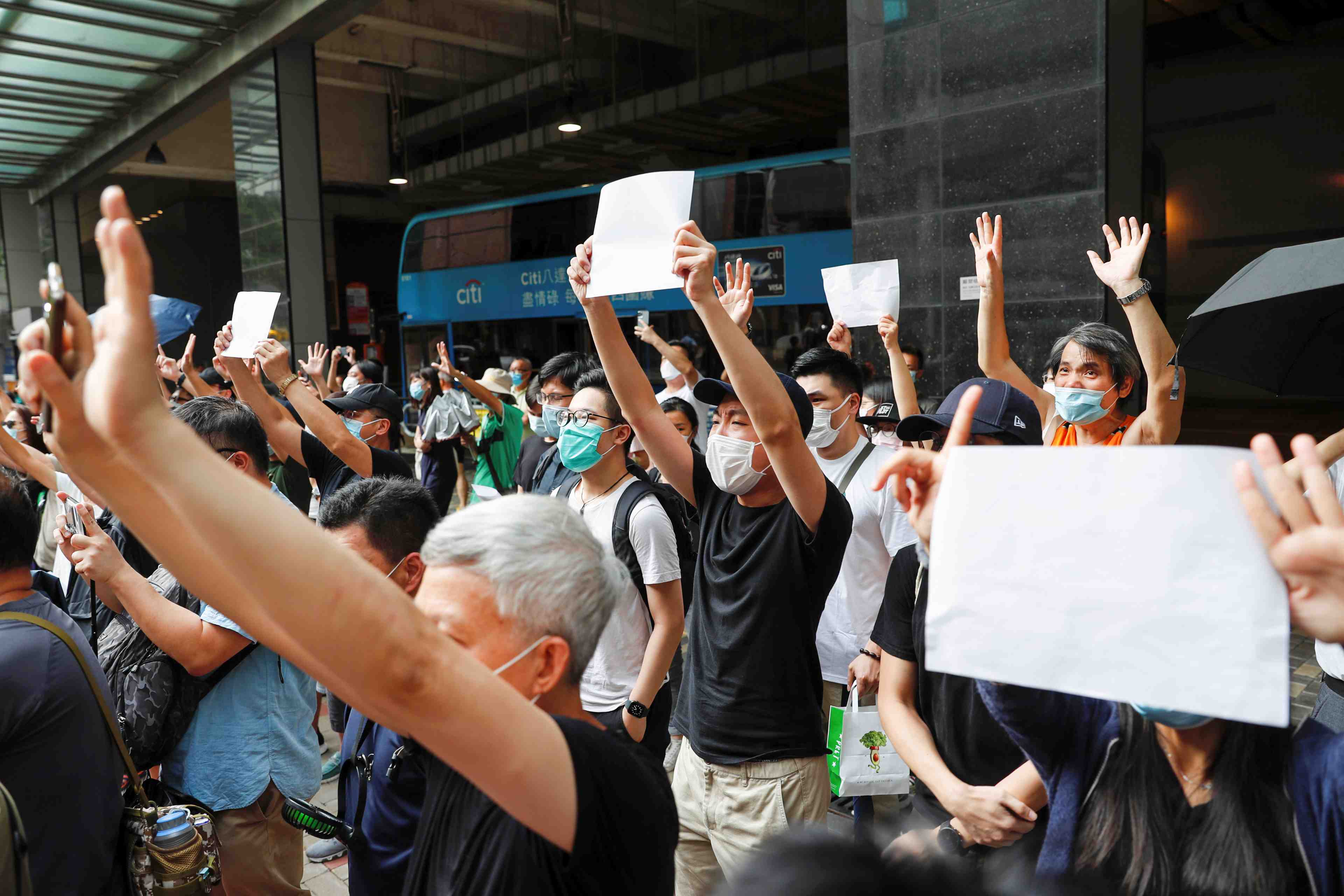 Premiere inculpation a hong kong pour incitation au separatisme